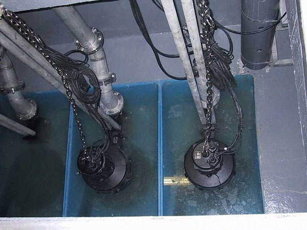 水中吸込スクリュー付渦巻ポンプ ISRSの納入事例